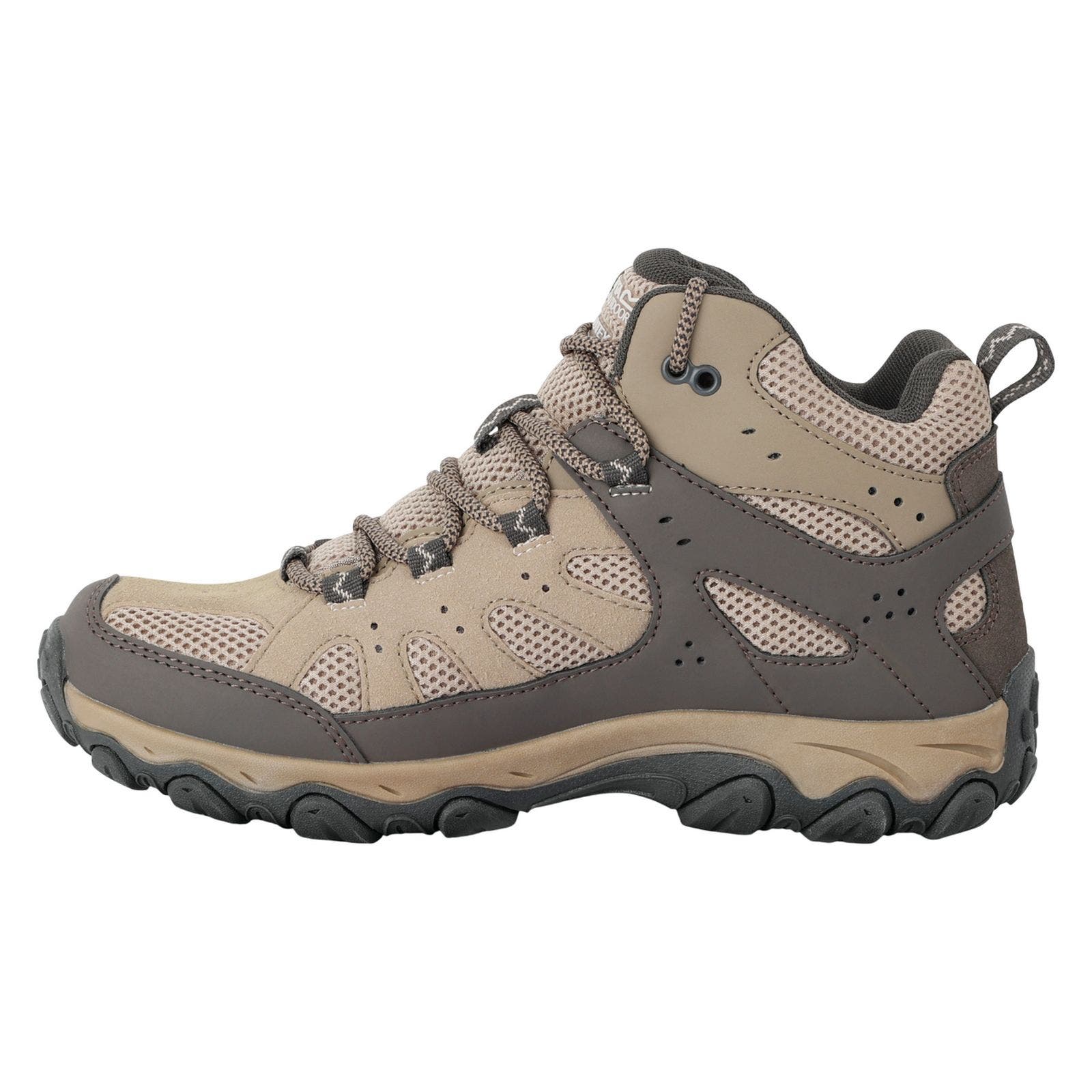 Edgepoint Iv Mid Cut Walking Boots, Alternate, color, Soft Taupe and Treetop