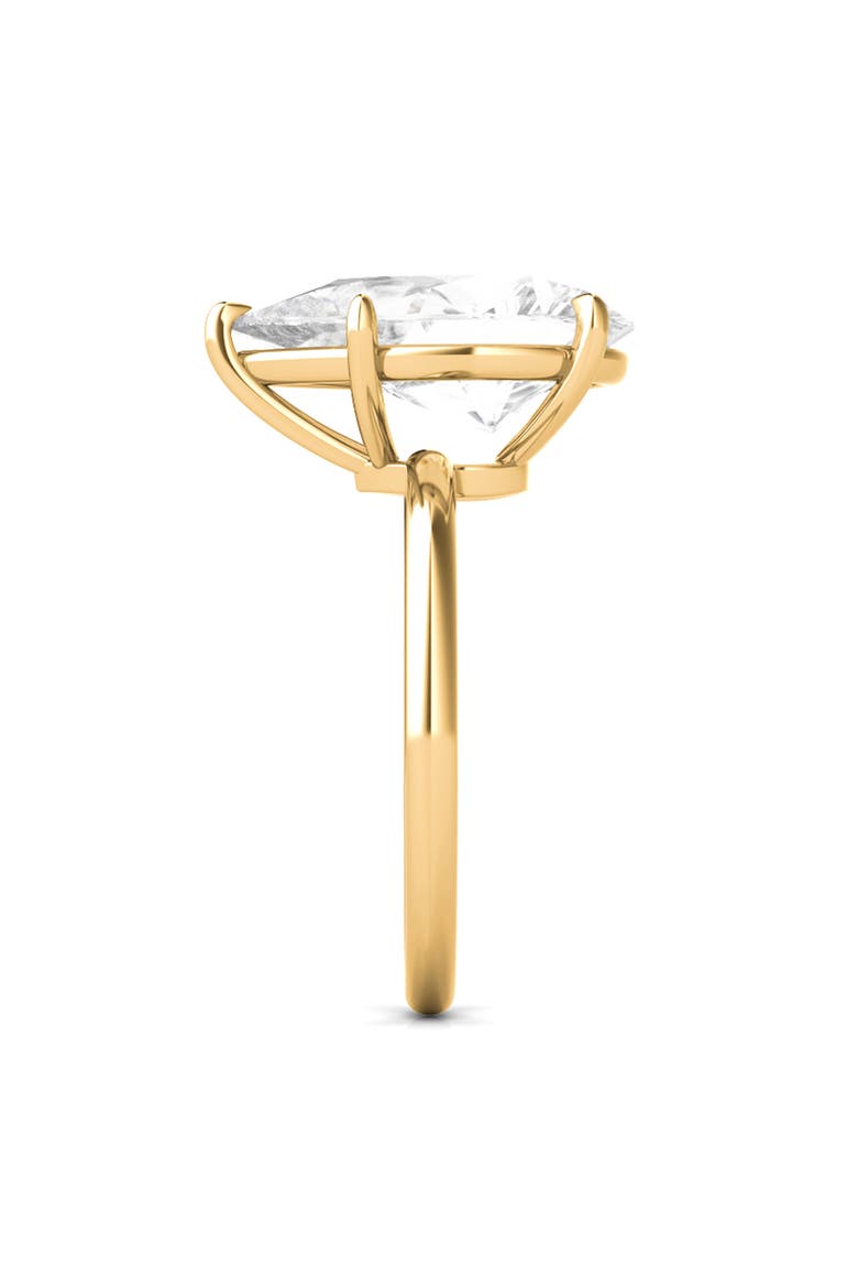 Pear Cut Lab Created Diamond Ring, Alternate, color, 2.00 CTW 18K YELLOW GOLD
