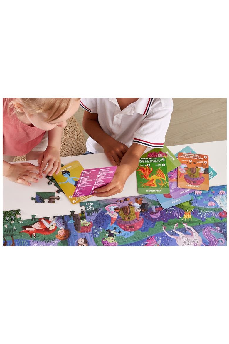 Magic Forest Puzzle 200-Piece Glow-in-the-Dark Puzzle, Alternate, color, MULTIPLECOLOR
