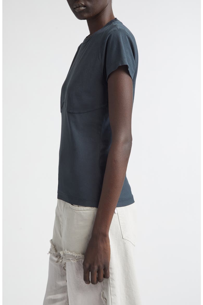 Albie Cotton T-Shirt, Alternate, color, CARBON