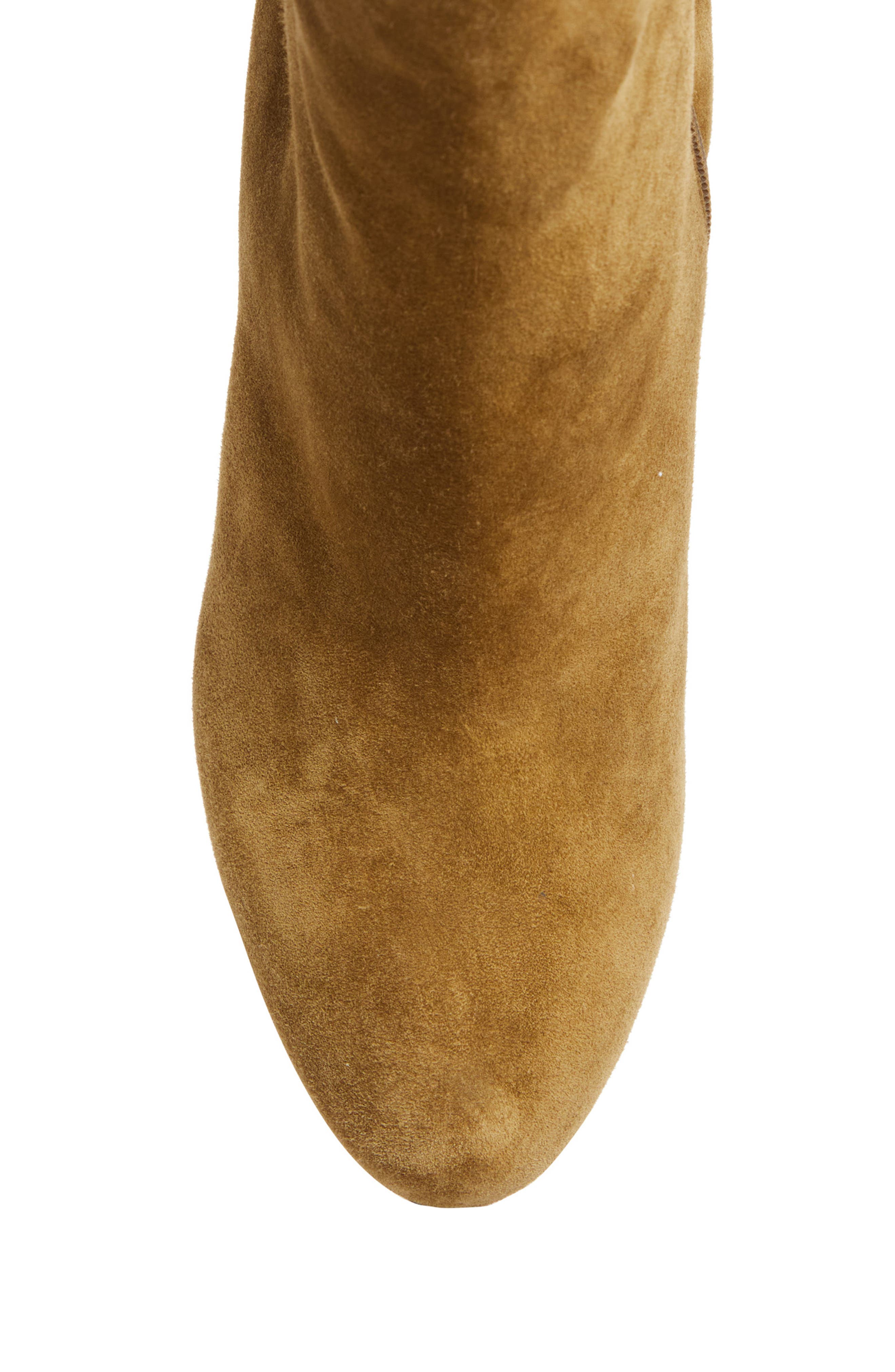 Christian Louboutin Loo Platform Bootie, Alternate, color, Bronzo