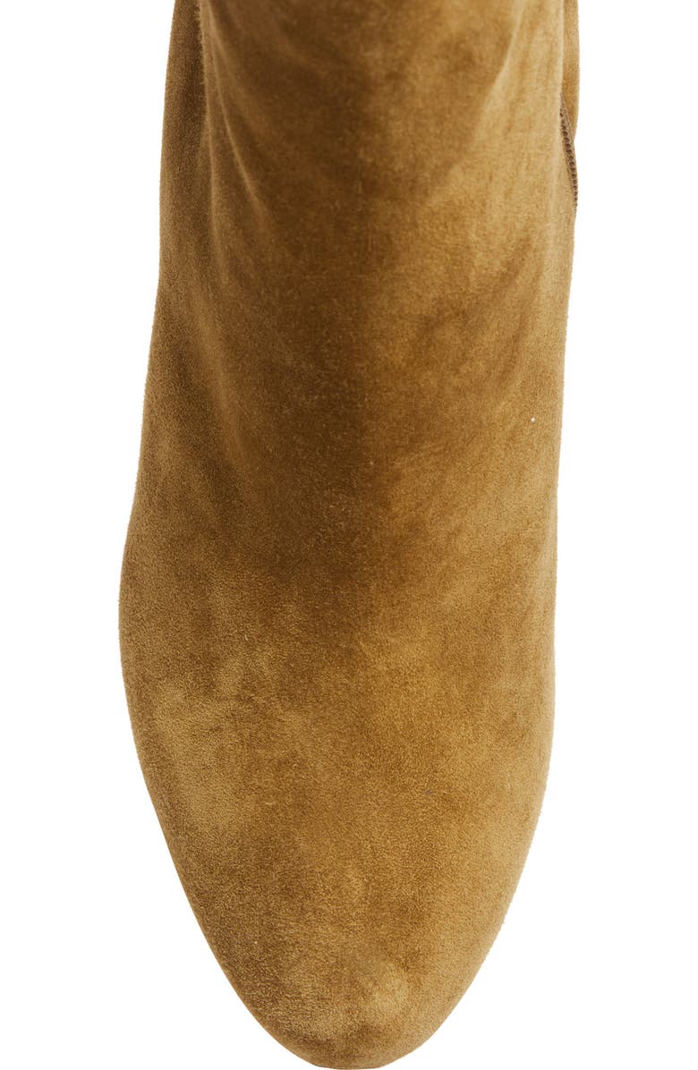 Christian Louboutin Loo Platform Bootie, Alternate, color, Bronzo