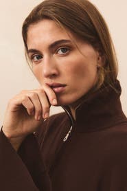 H&M Fine-Knit Half-Zip Sweater