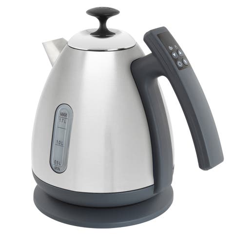 Vincent Ekettle Electric Water Kettle, 1.8-quart, Brushed Stainless Steel