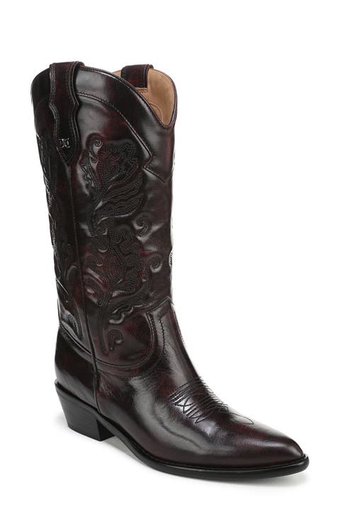Rue Western Boot (Women) (Narrow Calf)