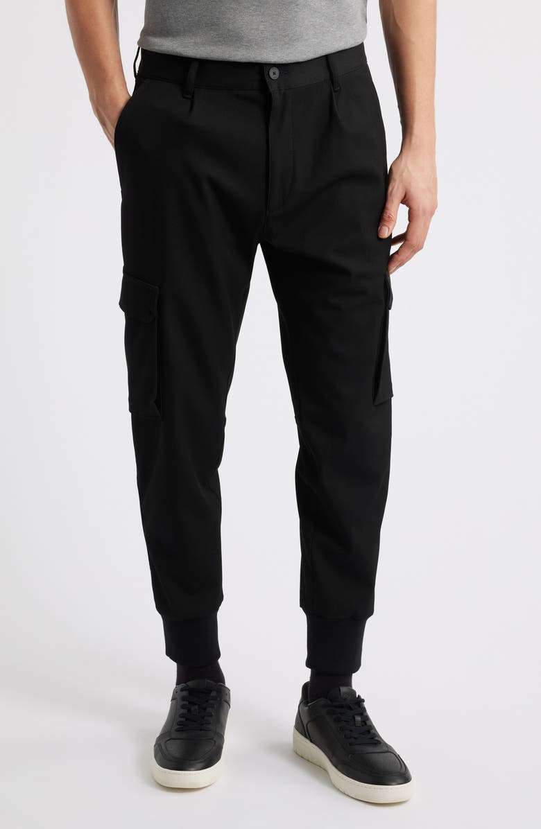 HUGO Glavin Pleated Cargo Joggers, Main, color,