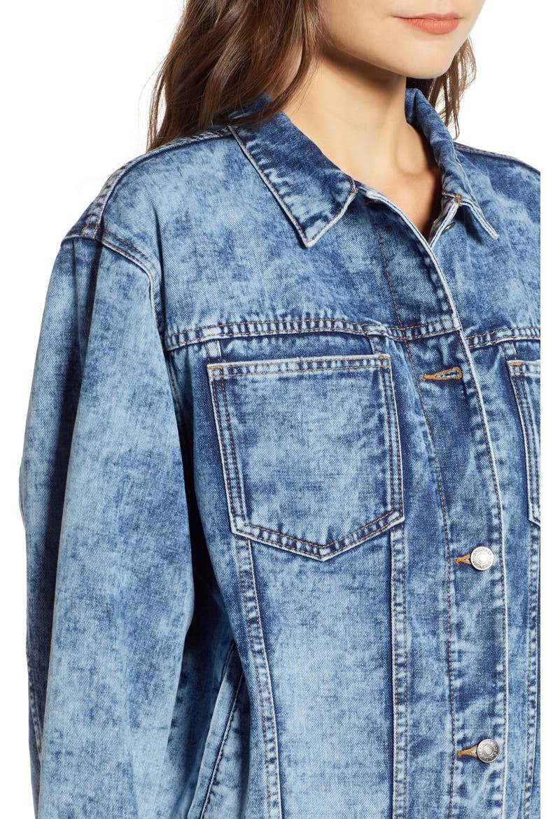 Union Bay Warren Denim Jacket, Alternate, color, UB BLUE