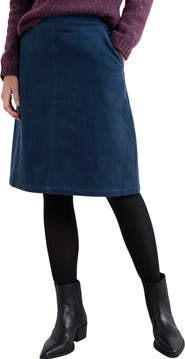 Seasalt Cornwall Dovetail Organic Cotton Corduroy Skirt