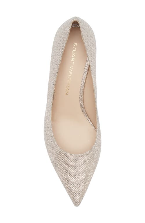Stuart Weitzman Stuart Power 50 Block Heel Pump In Poudre New Noir