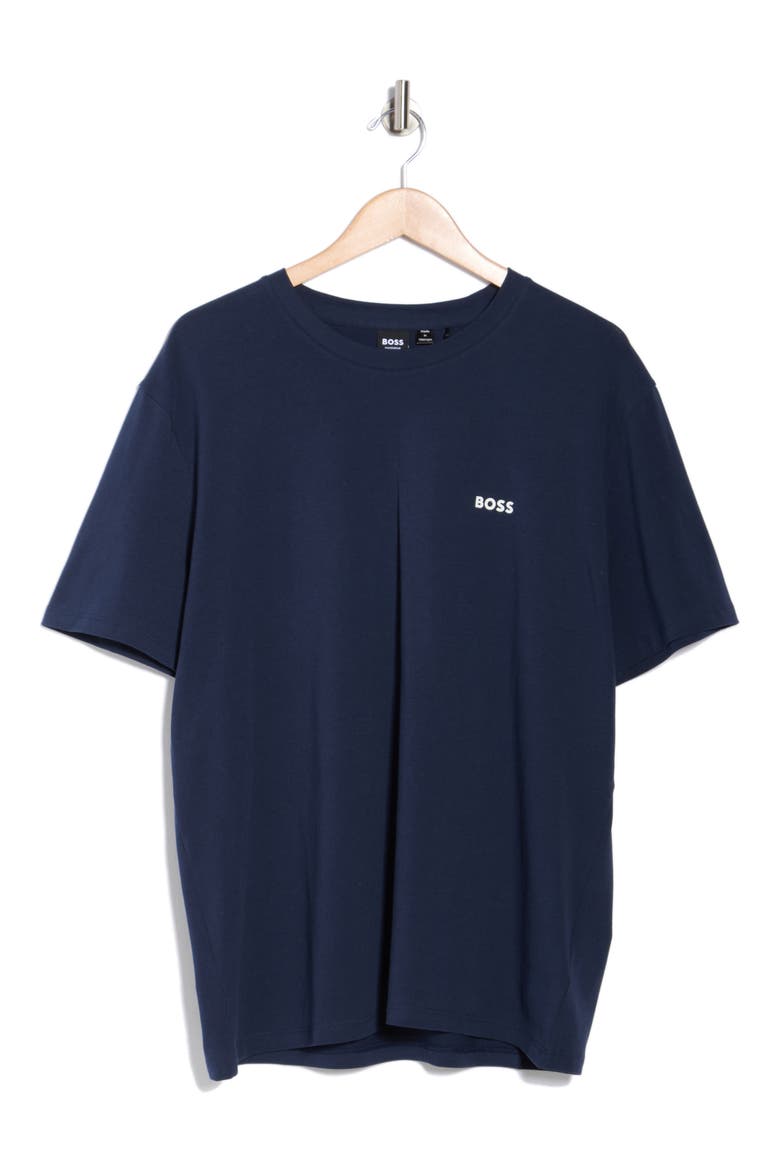 Joe Crewneck Pajama T-Shirt, Main, color, DK BU