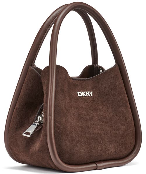 Dkny Capri Hobo Crossbody In Brown