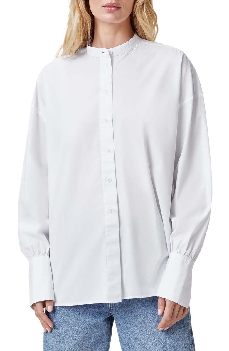 AllSaints Ana Button-Up Shirt, Main, color, 