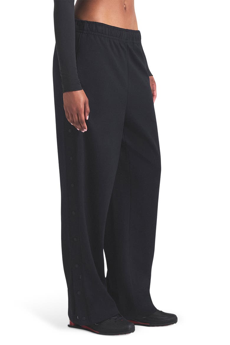 Side Snaps Pants, Alternate, color, OBSIDIAN