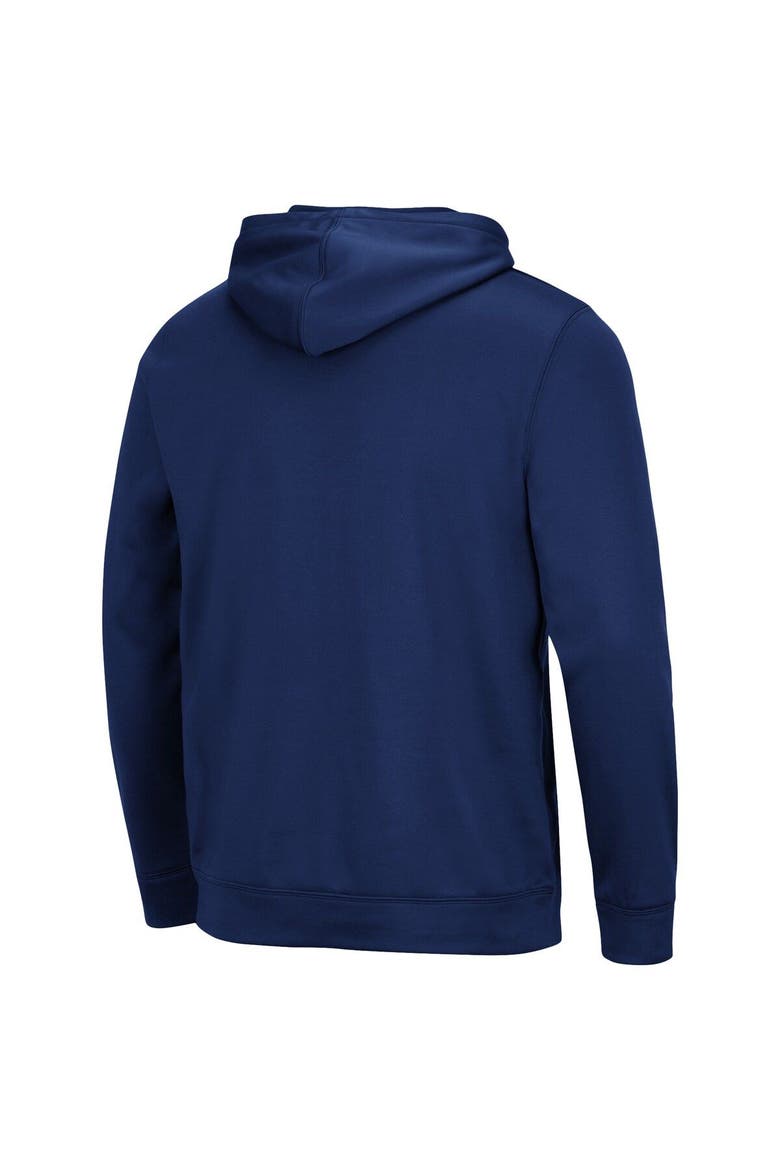 Men's Colosseum Navy Yale Bulldogs Lantern Pullover Hoodie, Alternate, color, Navy
