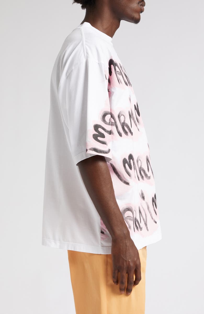 Marni Logo Graphic T-Shirt, Alternate, color, 