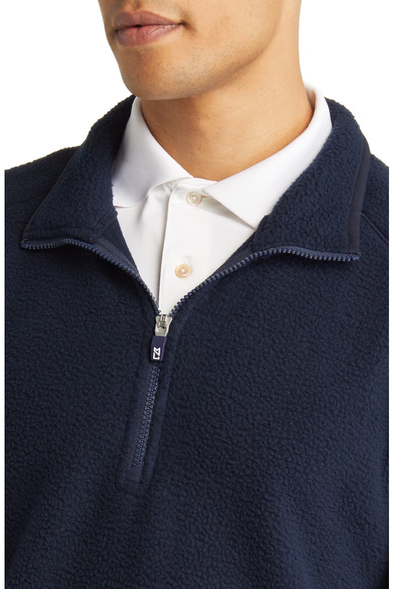 Cascade Fleece Pullover, Alternate, color, NAVY BLUE
