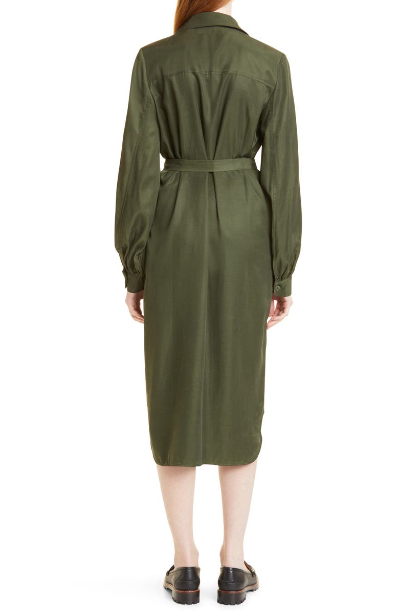 Samsøe Samsøe Camila Long Sleeve Midi Shirtdress, Alternate, color, 