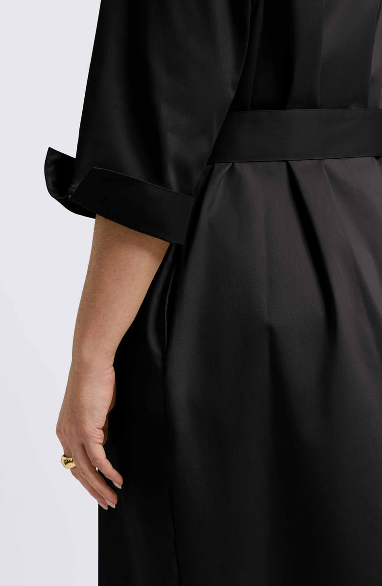 Foxcroft Agnes Belted Shirtdress, Alternate, color, 