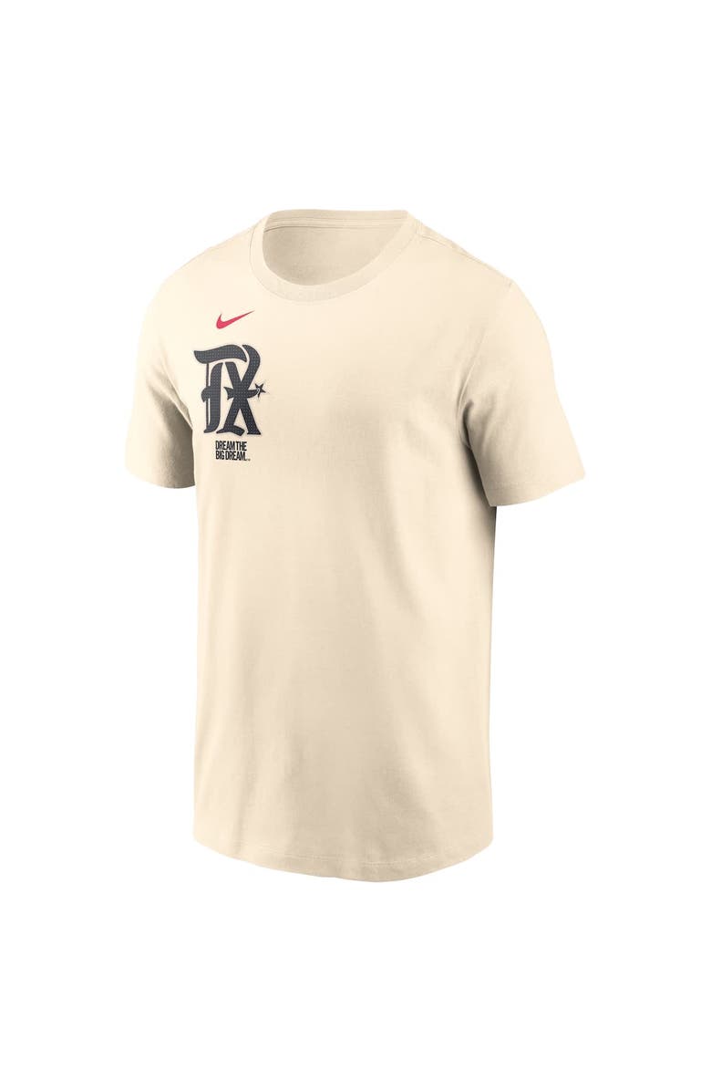 Nike Men's Nike Josh Jung Natural Texas Rangers 2025 City Connect Fuse Name & Number T-Shirt, Alternate, color, Natural