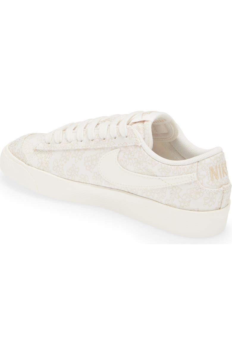 Nike Blazer Low '77 SE Floral Jacquard Sneaker, Alternate, color,