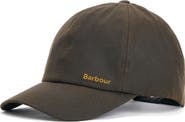 Barbour Belsay Waxed Cotton Sports Cap