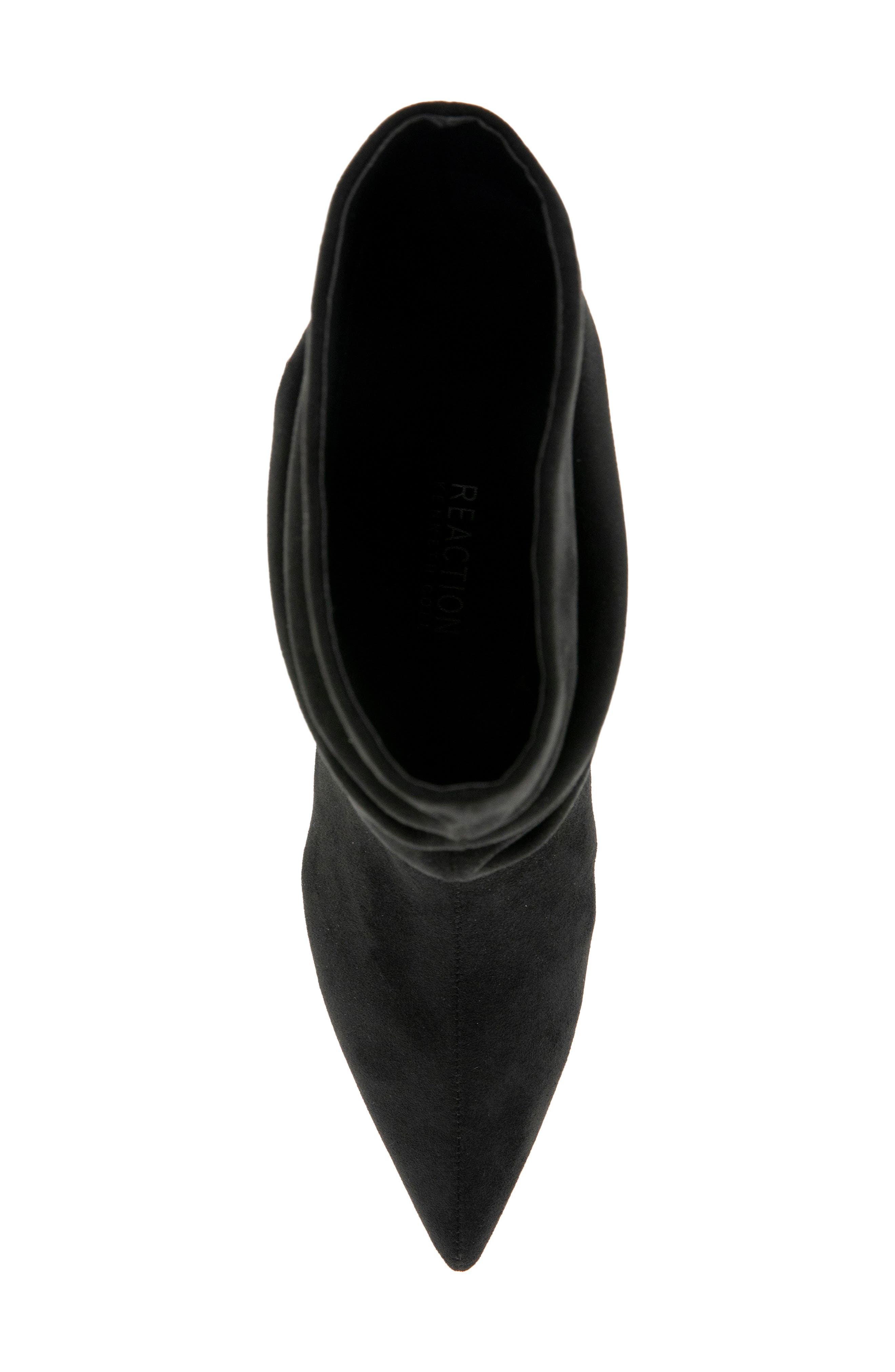 Mysha Pointed Toe Bootie, Alternate, color, BLACK