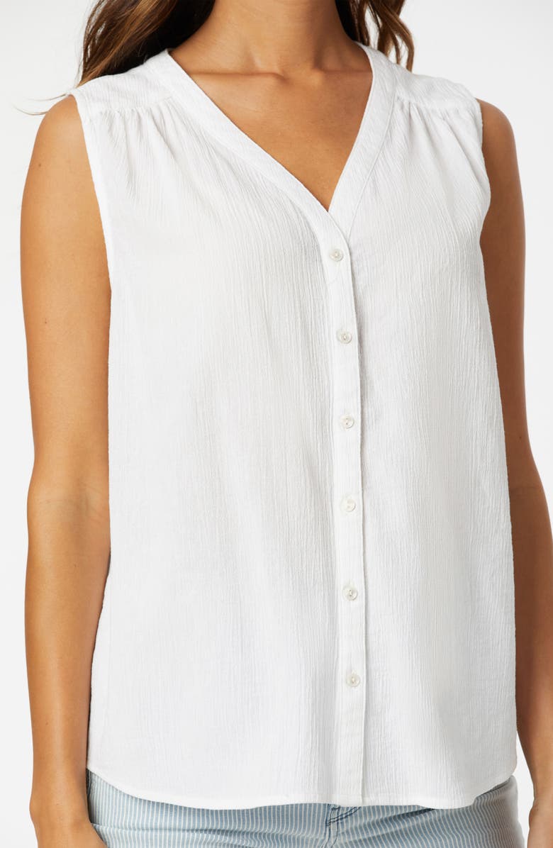 NYDJ Smocked Detail Gauze Tunic, Alternate, color,