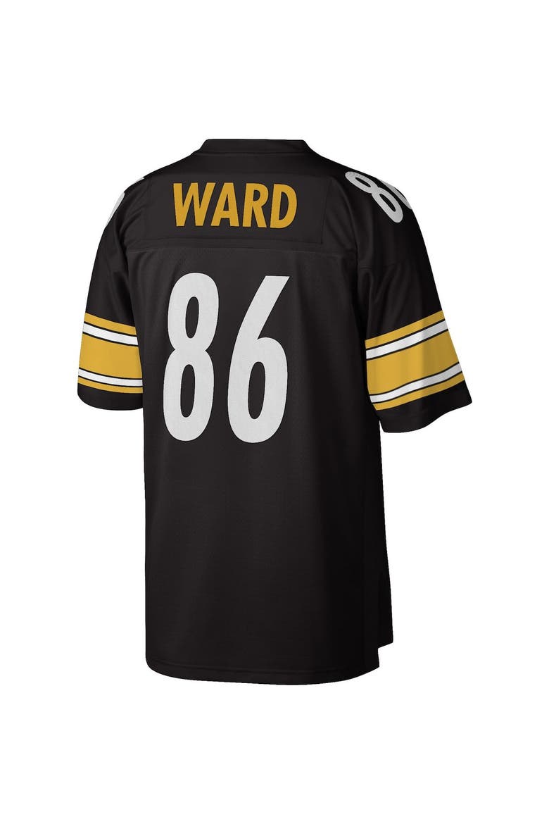 Men's Mitchell & Ness Hines Ward Black Pittsburgh Steelers Legacy Replica Jersey, Alternate, color, Black