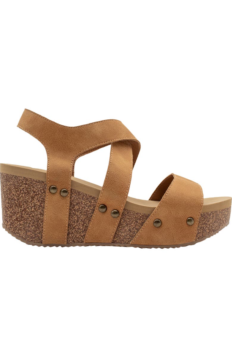 Volatile Sunkissed Water Resistant Wedge Platform Sandal, Alternate, color,