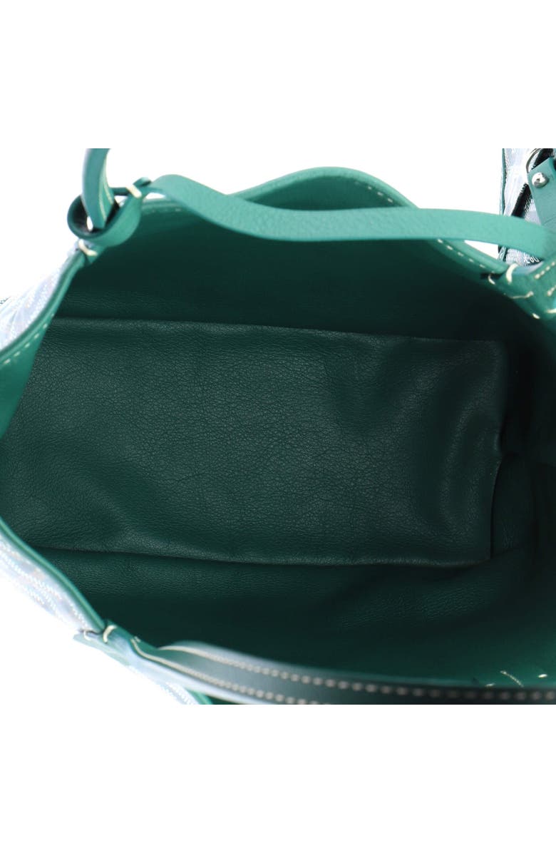 Pre-Owned Goyard Anjou Reversible Tote Coated Canvas Mini, Alternate, color, Green