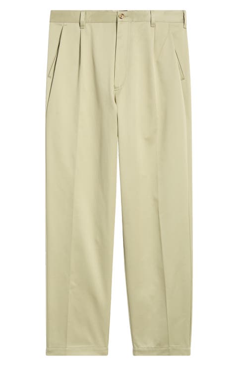 Kai Pleated Cotton Trousers