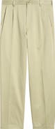 BOSS Kai Pleated Cotton Trousers