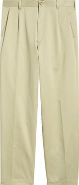 BOSS Kai Pleated Cotton Trousers