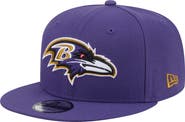 New Era Men's New Era Purple Baltimore Ravens 9FIFTY Snapback Hat
