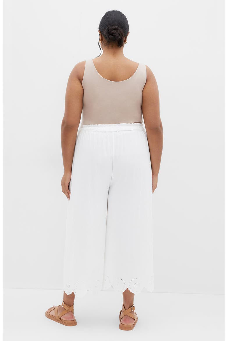 Alaia Drawstring Pants, Alternate, color, IVORY