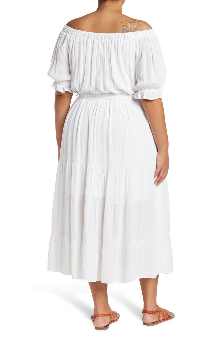 Love By Design Lulu Off the Shoulder Maxi Dress, Alternate, color, 