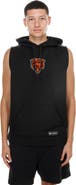 New Era Men's New Era Black Chicago Bears Combine Sleeveless Hoodie