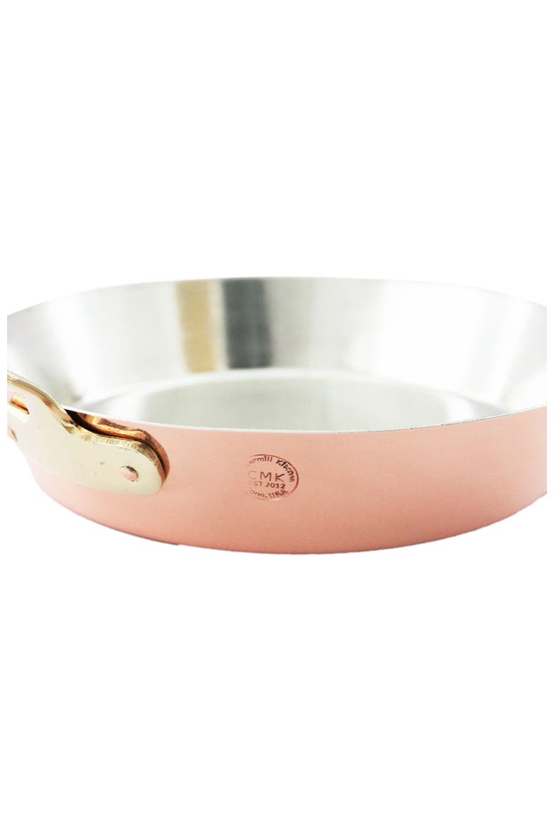 Vintage Inspired Copper Fry Pan, Alternate, color, Copper