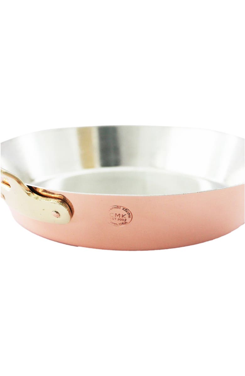Coppermill Kitchen Vintage Inspired Copper Fry Pan, Alternate, color,
