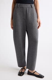 Lisa Yang Wrenda Cashmere Barrel Leg Sweater Pants