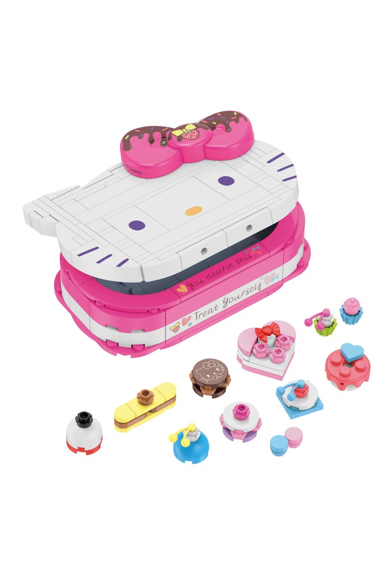 Hello Kitty Dessert Box Building Set, Alternate, color, Red