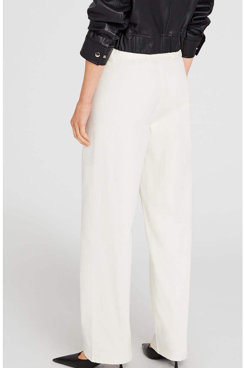Belted Barrel Leg Utility Pants, Alternate, color, IVORY