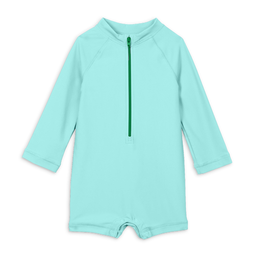 Primary Baby One-piece Rash Guard In Mist
