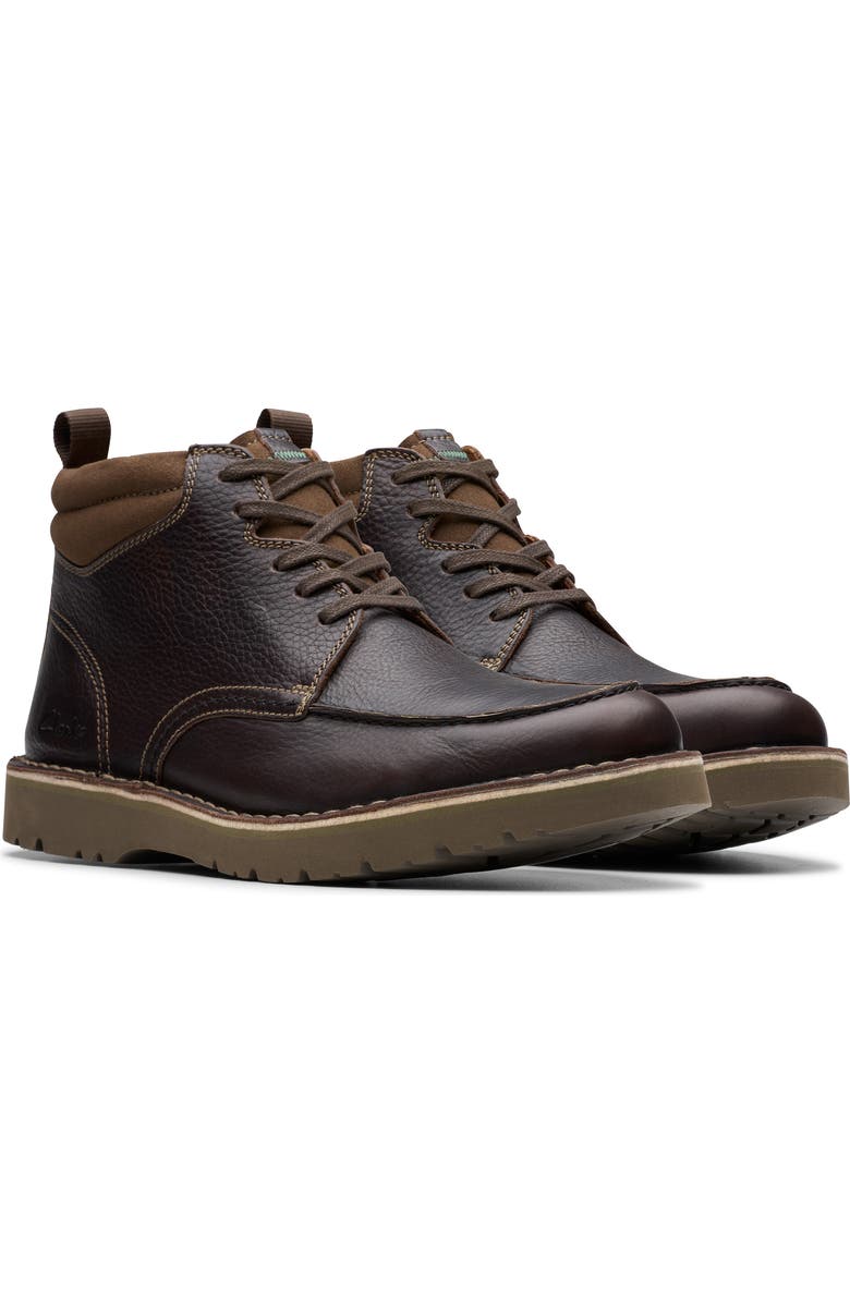 Clarks<sup>®</sup> Eastridge Peak Moc Toe Boot, Alternate, color,