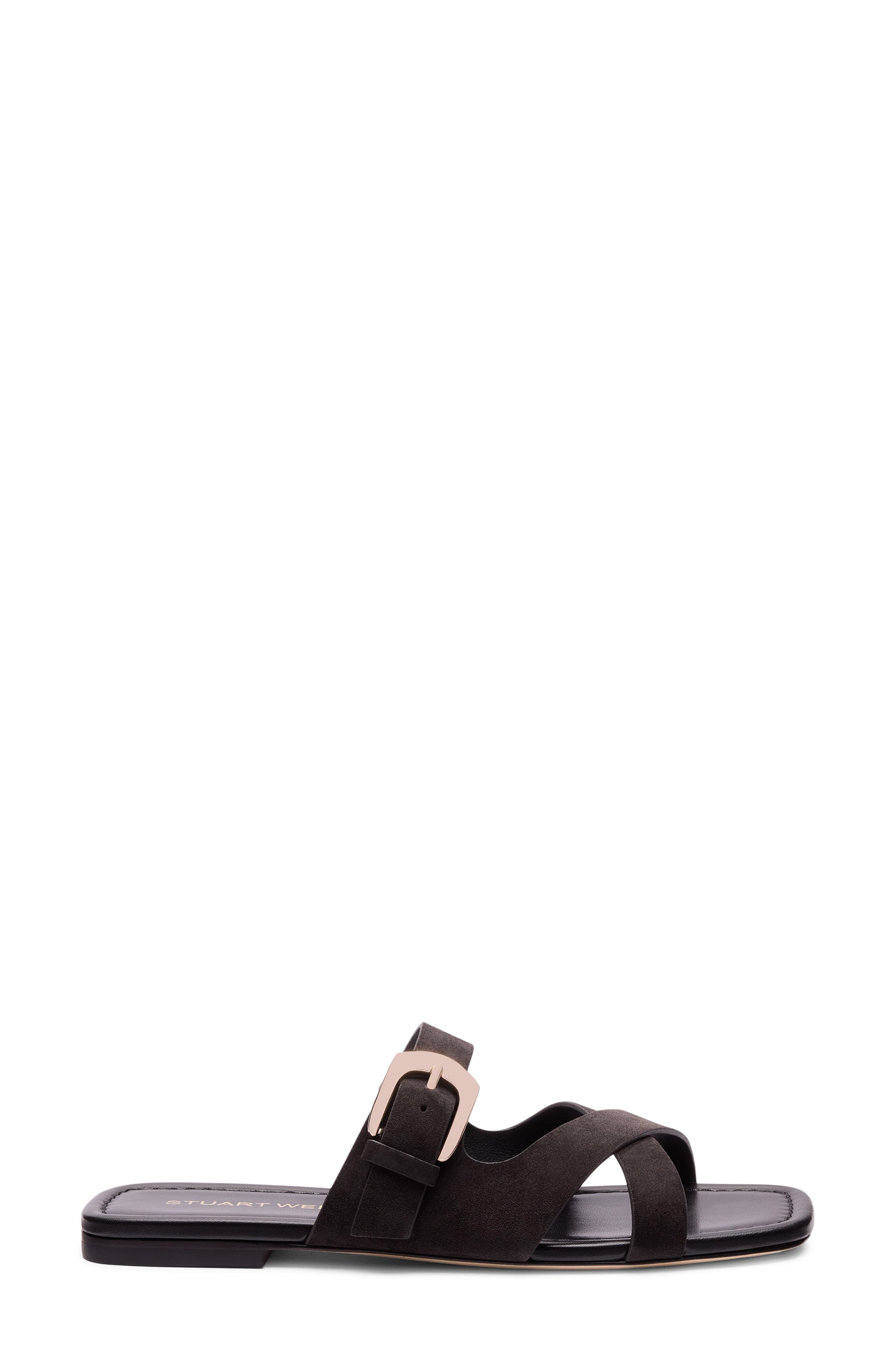 Stuart Weitzman Sai Slide Sandal, Alternate, color, Shadow