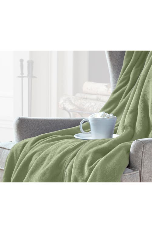 Vellux Microfleece Throw Blanket In Gray