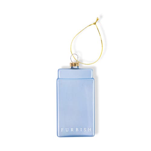 Furbish Matchbook Ornament In Blue