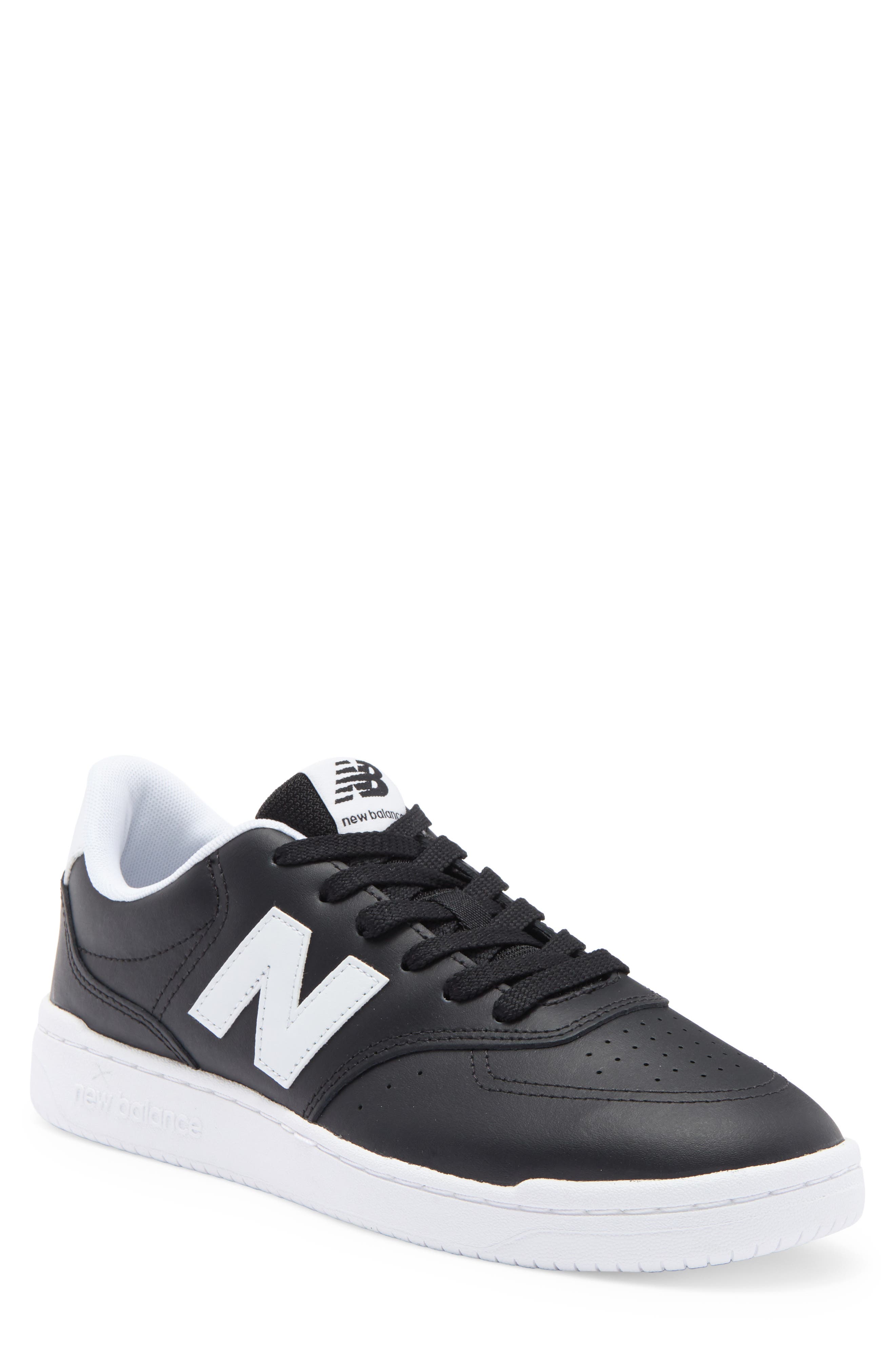 BB80 Basketball Sneaker, Main, color, BLACK/ WHITE