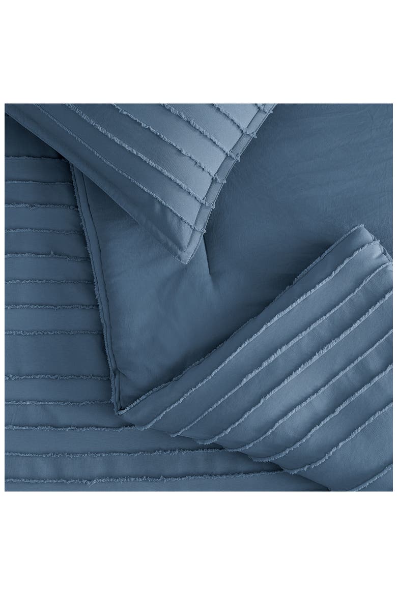 Devon Texture Comforter & Shams Set, Alternate, color, TAHOE BLUE