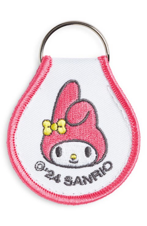 x Sanrio My Melody® Embroidered Patch Keychain (Nordstrom Exclusive)